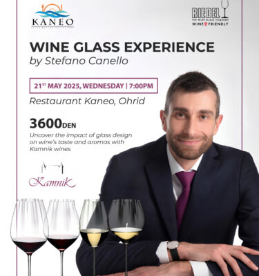 WINE GLASS EXPERIENCE BY STEFANO CANELLO