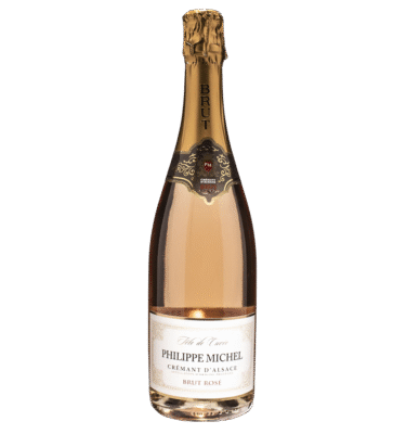 PHILIPPE MICHEL, CREMANT D'ALSACE BRUT ROSE, 0.75L