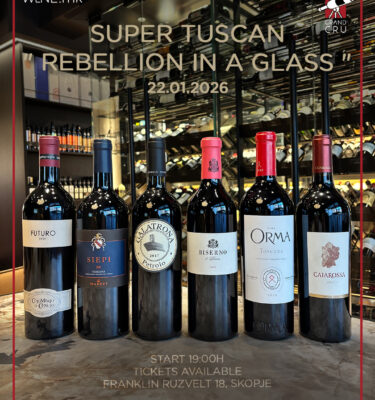 SUPER TUSCAN " REBELLION IN A GLASS "