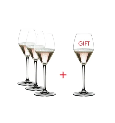 RIEDEL, EXTREME ROSE/CHMPAGNE PAY 3 GET 4