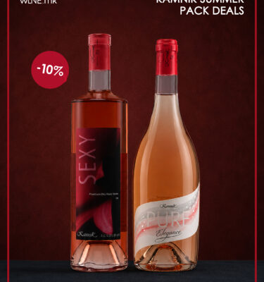 KAMNIK WINERY SUMMER PACK PURE ELEGANCE 2023, 0.75L + ROSÉ SEXY 2024, 0.75L